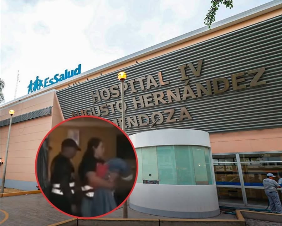 Recién nacido robado en EsSalud Ica es encontrado en vivienda de extrabajadora de limpieza.