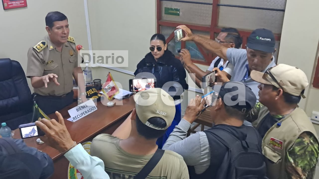 PNP recupera y devuelve bienes hurtados en acto público
