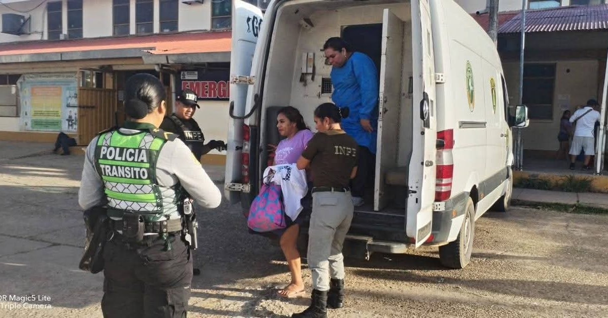 Mujer intervenida al intentar ingresar presunta droga a penal