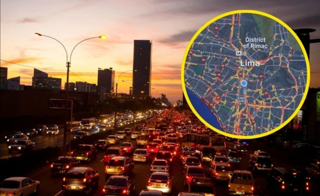 Brasileños quedan impactados con el tráfico limeño