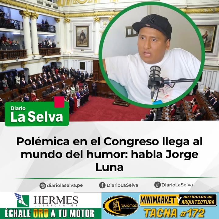 “Una locura realmente”, dice Jorge Luna tras polémica mención