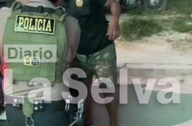 PNP CAPTURA A “LOCO ALEX” PORTANDO ARMA DE FUEGO EN ESTADO DE EBRIEDAD