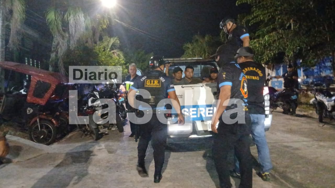 PNP Y SERENAZGO DE MAYNAS DESARTICULAN BANDA "LOS ANÓNIMOS"