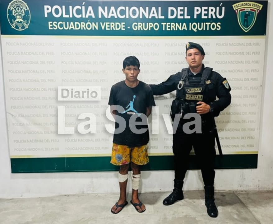 PNP CAPTURA A “TIN TIN” REQUISITORIADO POR HURTO AGRAVADO