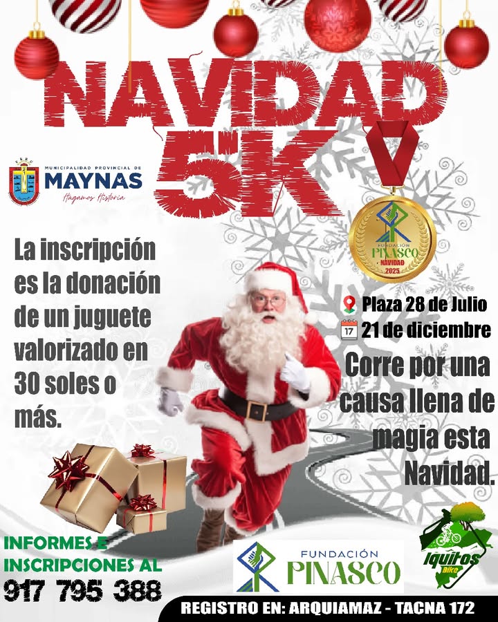 GUÍA DE INSCRIPCIÓN – NAVIDAD 5K