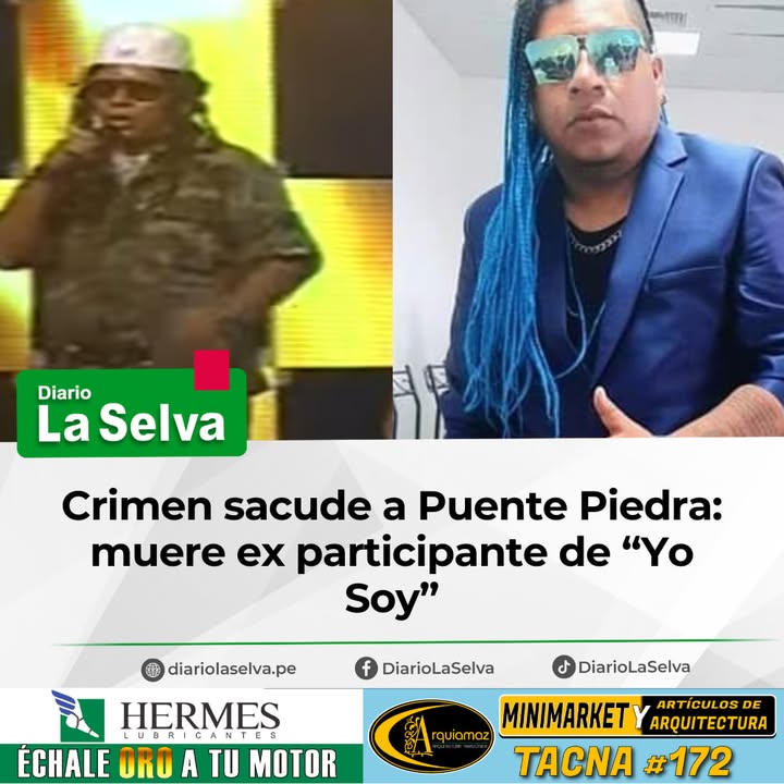Violento ataque deja sin vida a artista local