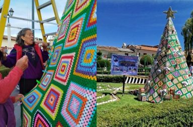Tradición y talento iluminan la Plaza de Armas de #Huamachuco.