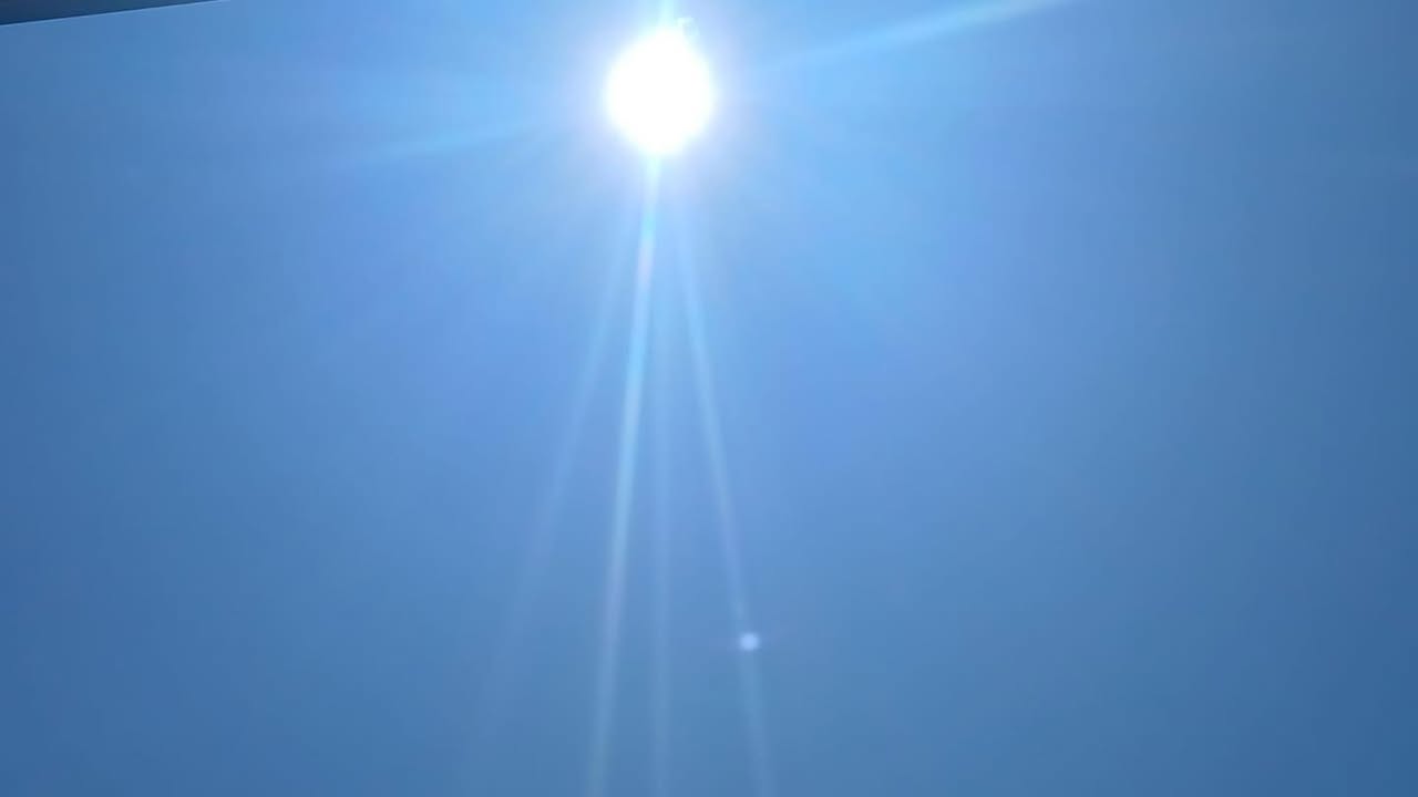 #clima | Así está Iquitos en este momento. Con. Cielos despejados, aunque las predicciones meteorológicas señalan que será un día más bien nublado pero con calor.