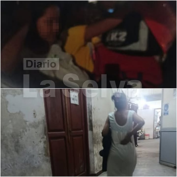 Serenazgo y Policía trasladan de emergencia a menor gestante al Hospital de Apoyo Iquitos
