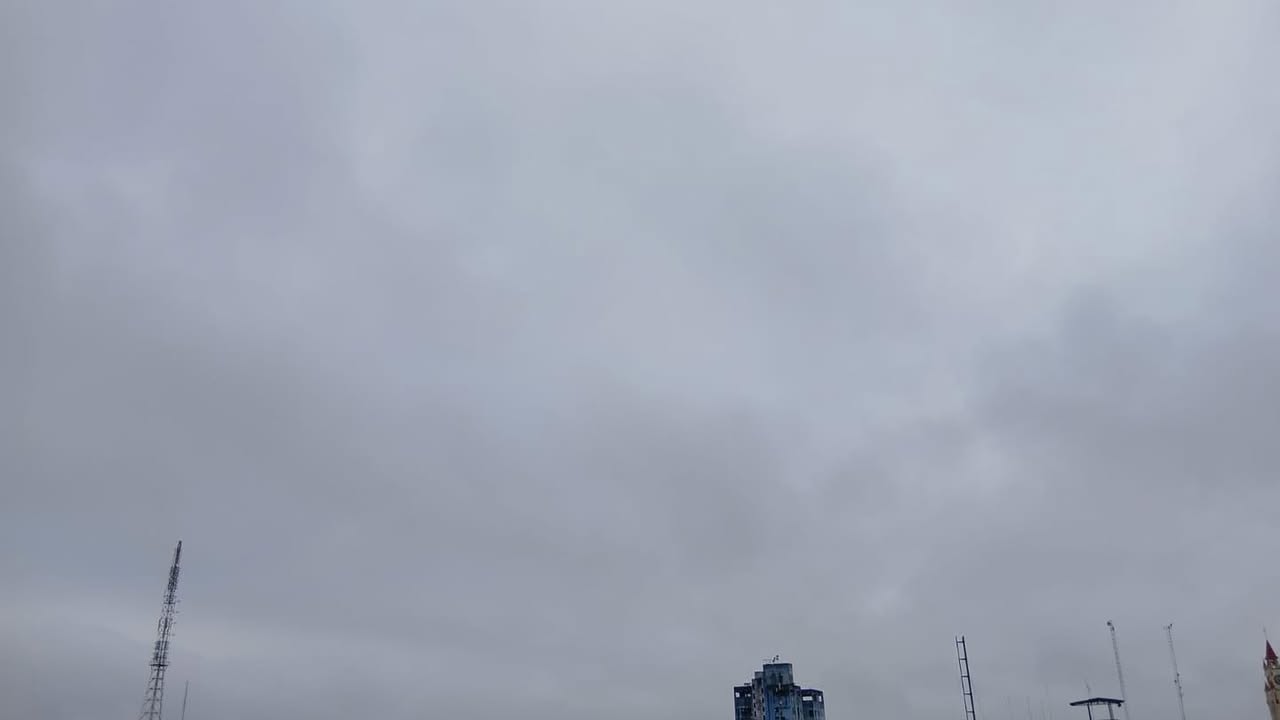 #clima | Mayormente nublado y con lloviznas localizadas. Desciende un poco el calor. Habrá momentos de sol, pero solo momentos .