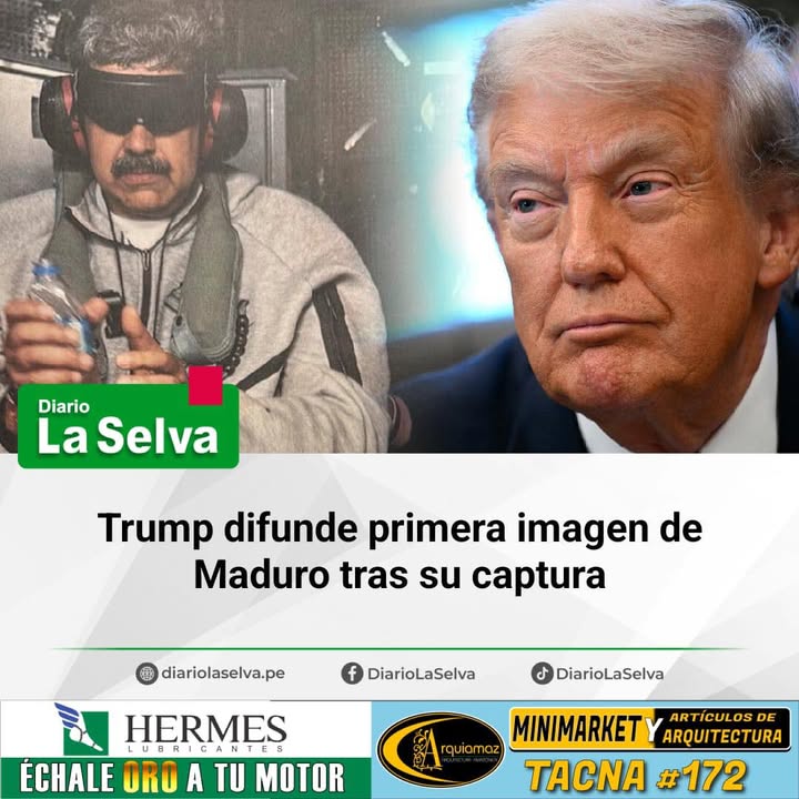 Trump muestra prueba visual de la captura de Maduro