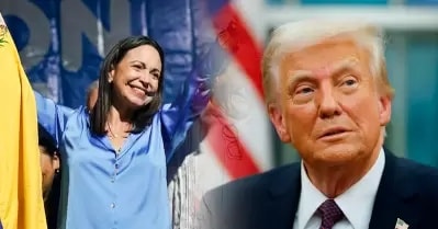María Corina Machado dice que dedicó el Nobel de la Paz a Donald Trump