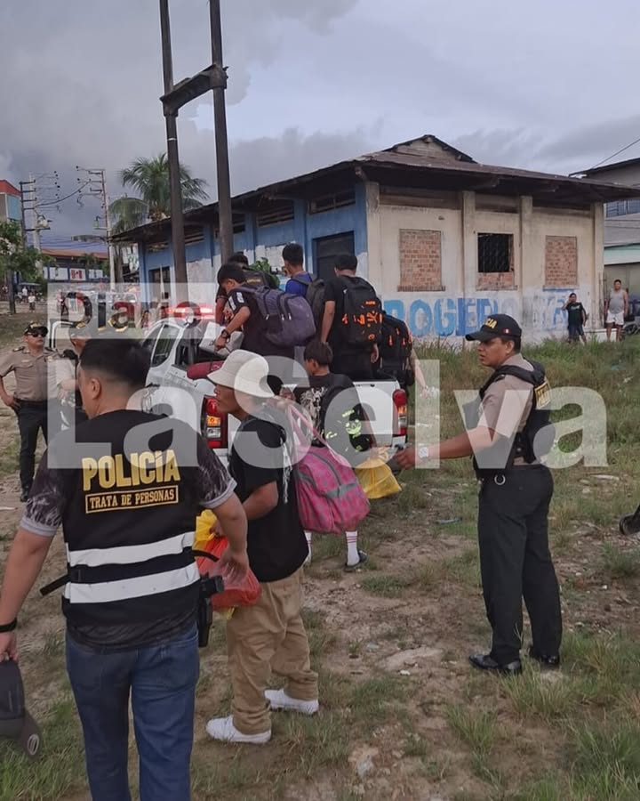 Policía rescata a 15 personas y detiene a dos sujetos por presunto trabajo forzoso