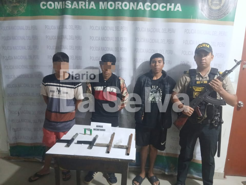 Duro golpe a la violencia: Policía captura a presuntos integrantes de barra brava en Pampachica
