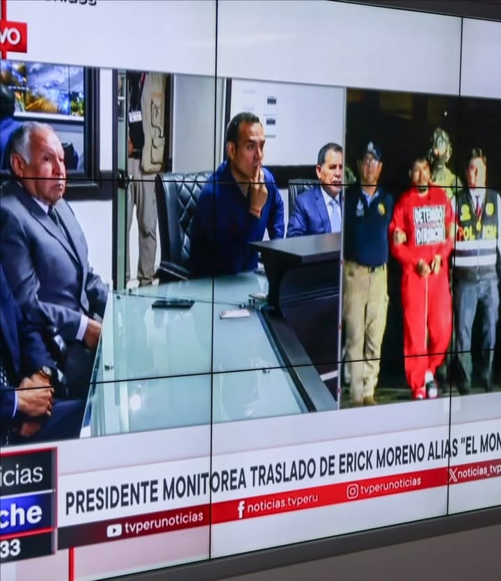 Jerí monitoreó en vivo la llegada de “El Monstruo” a Lima