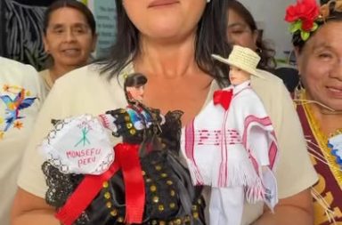 Keiko y el encuentro que revalora el talento de las artesanas de Monsefú