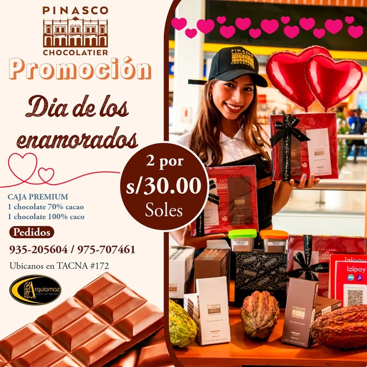 Ya no busques más ni repitas los regalos de siempre. Sorprende a tu pareja, amigos, padres, hermanos y colegas con unos espectaculares chocolates de Pinasco Chocolatier.