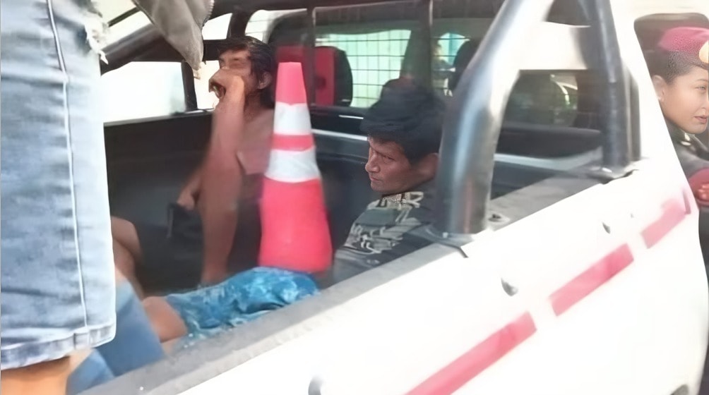 Tres personas retenidas en operativo antidrogas en sector inundable de Belén