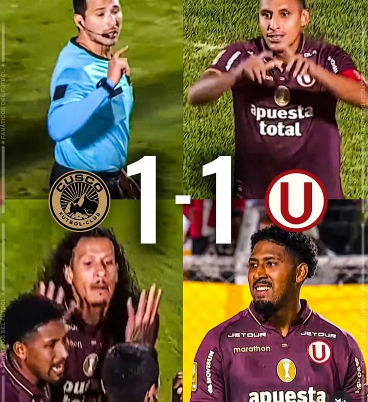 Universitario y Cusco FC empataron 1-1 en la ciudad Imperial