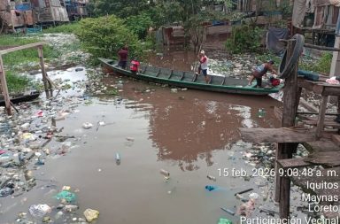 Municipalidad y vecinos unen esfuerzos para recuperar el caño del A.H. 28 de Julio