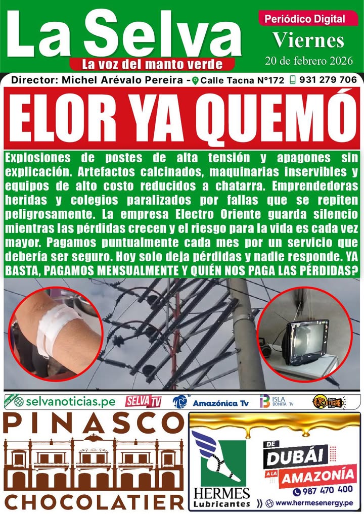 Portada LA SELVA 20•02•2026‼