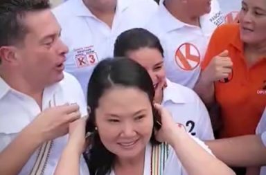 KEIKO FUJIMORI LLEGA MAÑANA A IQUITOS EN MEDIO DE GRAN EXPECTATIVA