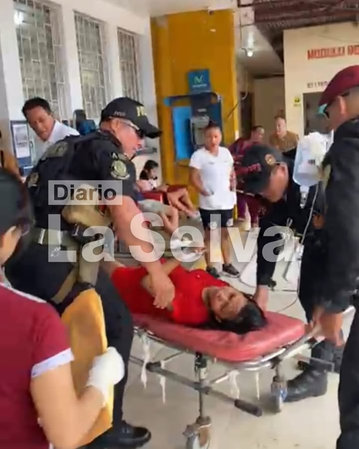 Policía Nacional del Perú brinda apoyo oportuno a gestante con parto prematuro en la carretera Iquitos–Nauta