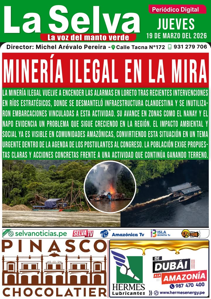 Portada LA SELVA 19•03•2026‼