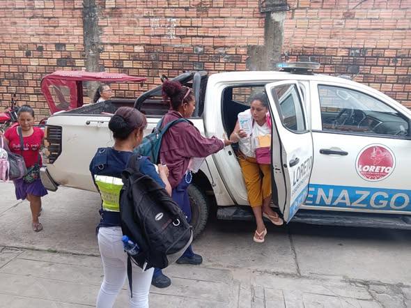 Serenazgo de San Juan Bautista auxilia a gestante con complicaciones.
