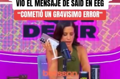 #farándula | Alejandra Baigorria justifica y dice que “le da pena” haber visto llorar a Said”