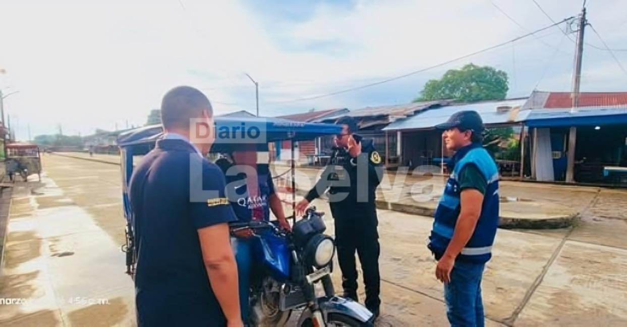 Realizan operativo conjunto de control en San Antonio del Estrecho.