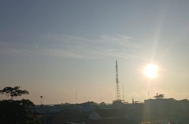 #clima | Clima extremo y crecidas de ríos. En estos momentos la Sensación térmica es de 29°.