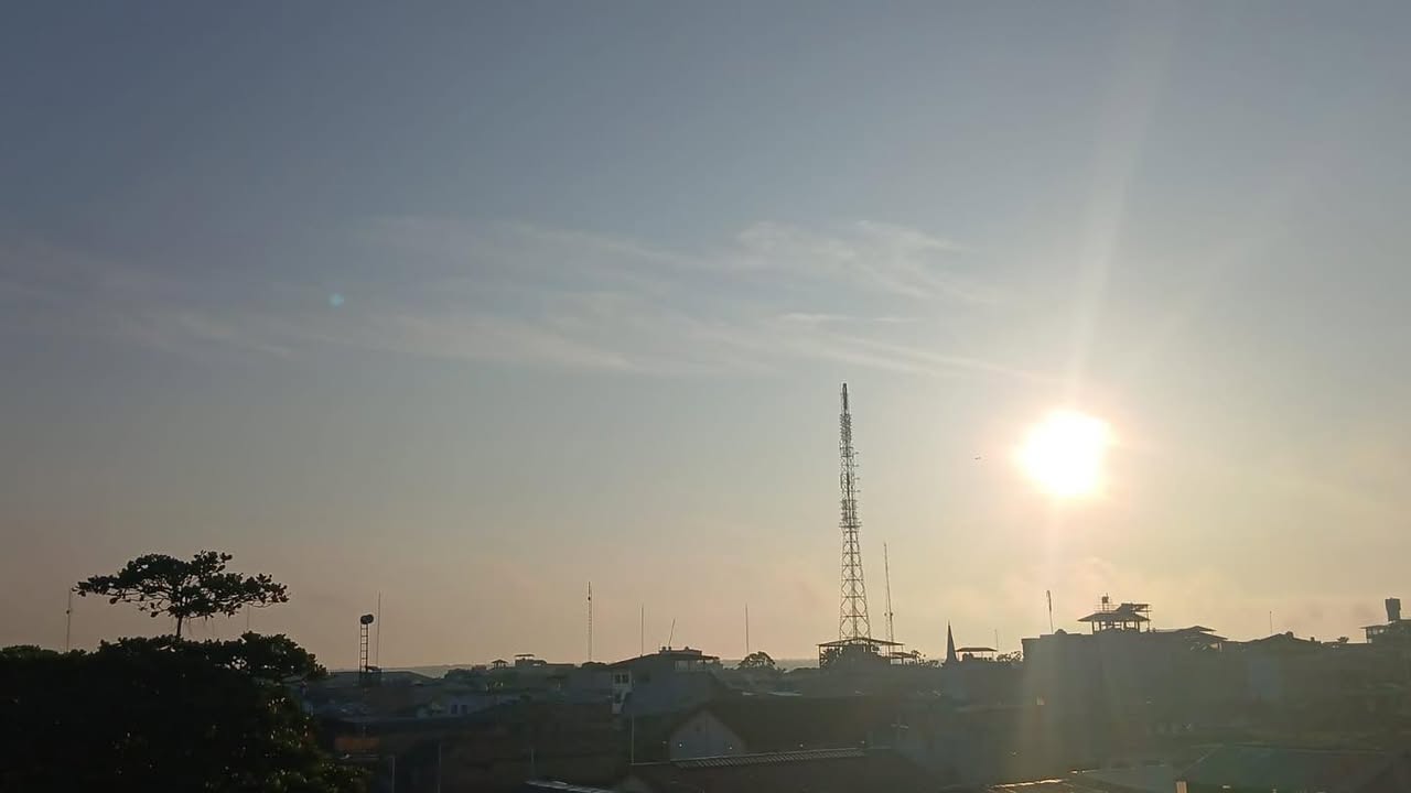 #clima | Clima extremo y crecidas de ríos. En estos momentos la Sensación térmica es de 29°.