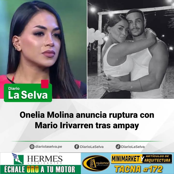 Onelia Molina pone fin a su relación y pide respeto