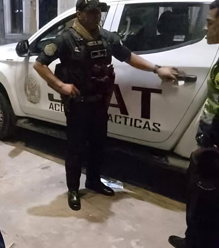 Disparos en la Plaza 28 de Julio dejan dos heridos, entre ellos un suboficial PNP.