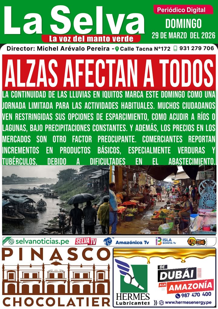 Portada LA SELVA 29•03•2026‼