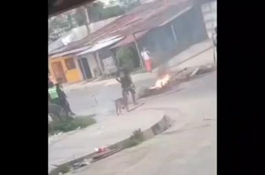 Enfrentamientos en Iquitos por protestas contra alza de combustibles