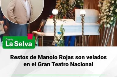Velan a Manolo Rojas en el Gran Teatro Nacional