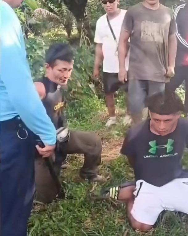 Vecinos retienen a sospechosos de hurto y los entregan a la Policía en San Juan.