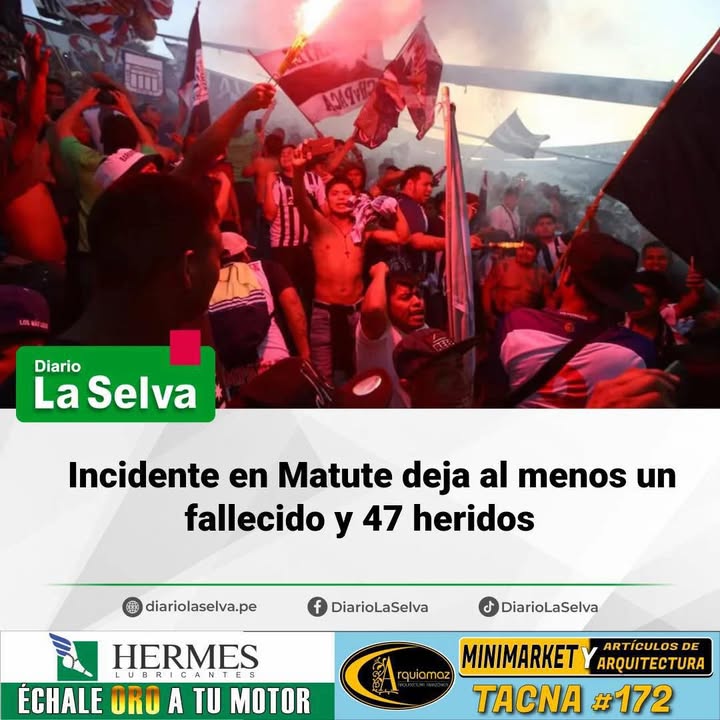 URGENTE TRAGEDIA EN MATUTE