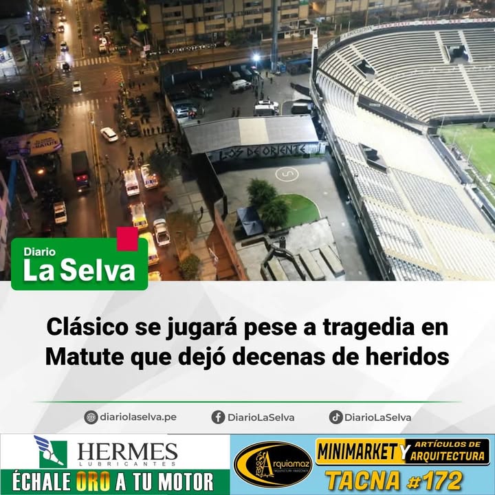Liga 1 ratifica clásico tras incidente que dejó heridos en La Victoria