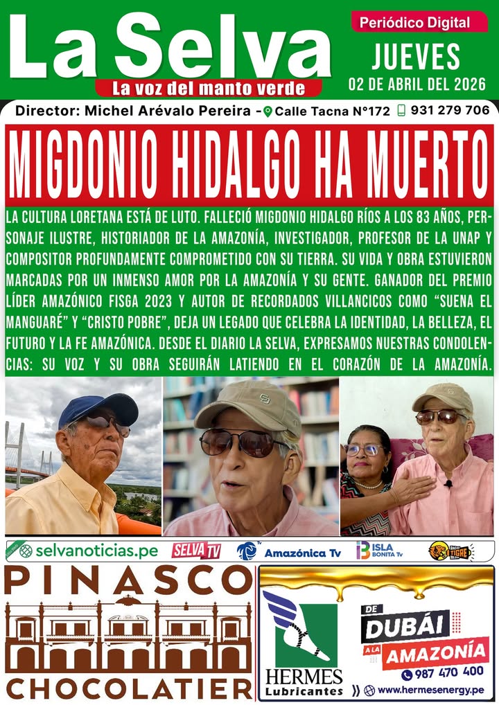 Portada LA SELVA 02•04•2026‼