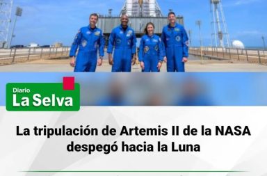 Artemis II parte rumbo a la Luna
