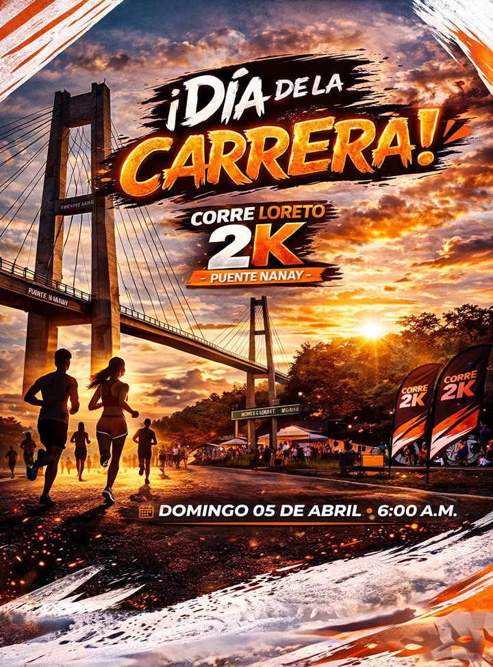 ES HOY, ES AHORITA. PARTICIPA DE LA CARRERA 2K.