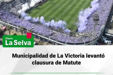 Reabren Matute tras levantarse la clausura
