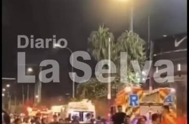 URGENTE video del Colapso de pared en el Estadio de fútbol Alejandro