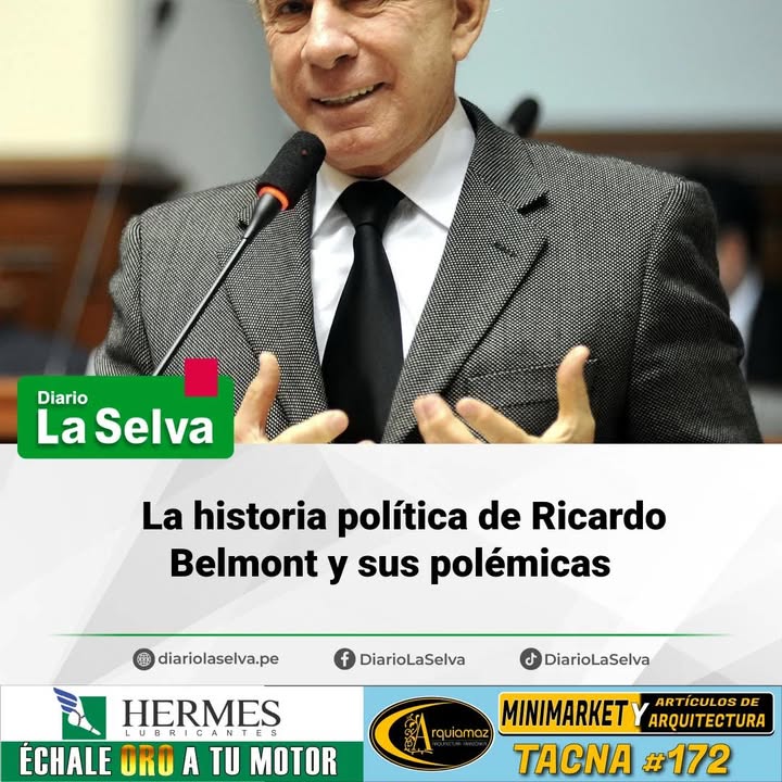 Ricardo Belmont: trayectoria y controversias