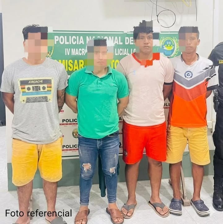 Cuatro investigados cumplen detención preliminar por presunto fraude bancario en Maynas.