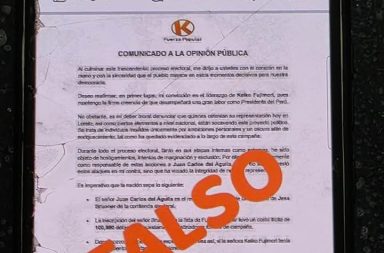 ‼ FALSO COMUNICADO GENERA CONFUSIÓN Y ES DESMENTIDO EN REDES