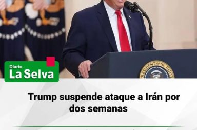 Trump suspende ataque a Irán por dos semanas